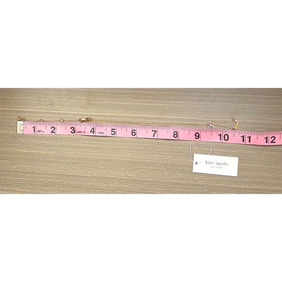 NWT Kate Spade Say Yes Gold Plated Oui Pendant Necklace - Picture 8 of 8
